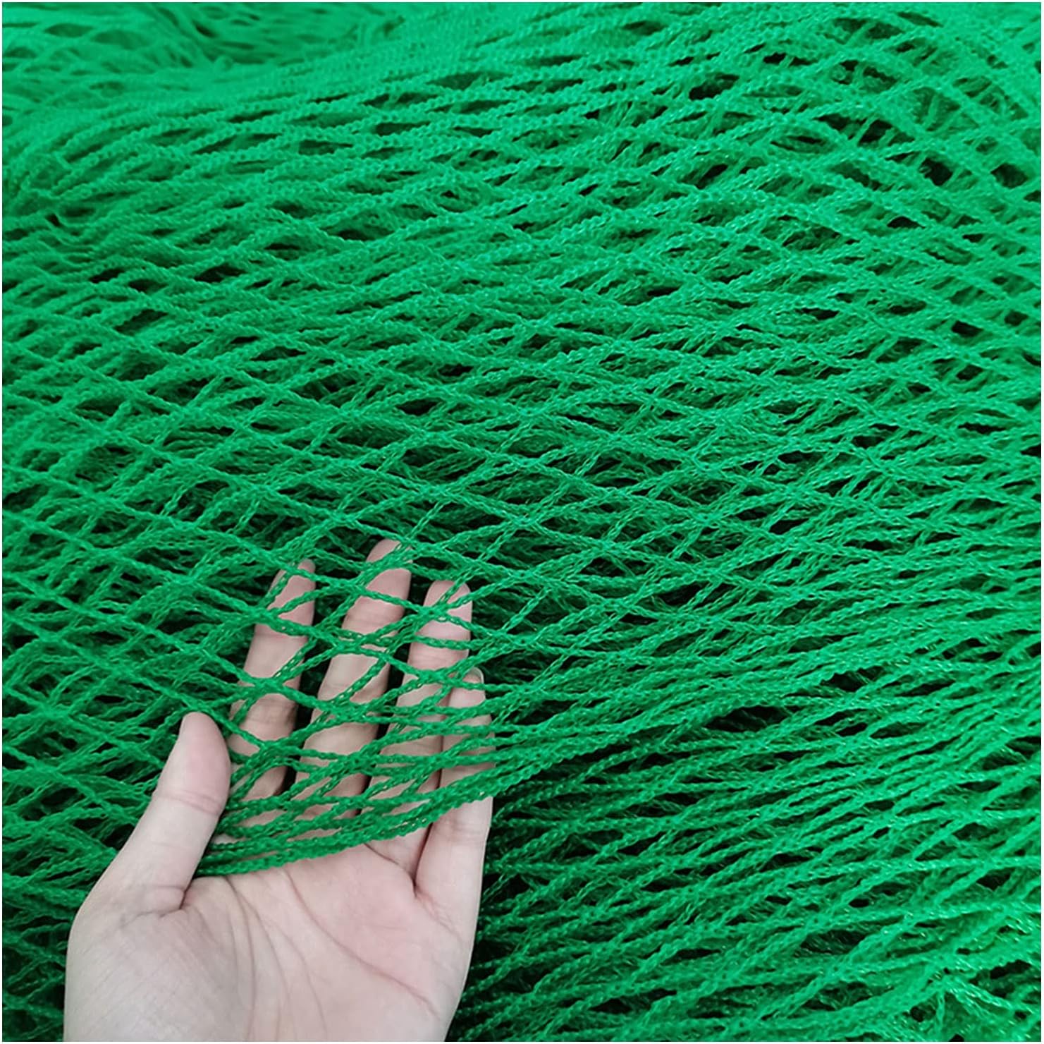 Lanrui 3x3m Green Golf Training Practice Nets, Safe Net, Heavy Duty Impact Mesh Netting, Golf Practice Net, Sports Ground Practice Fence rope netting (Size : 3m X 3m)