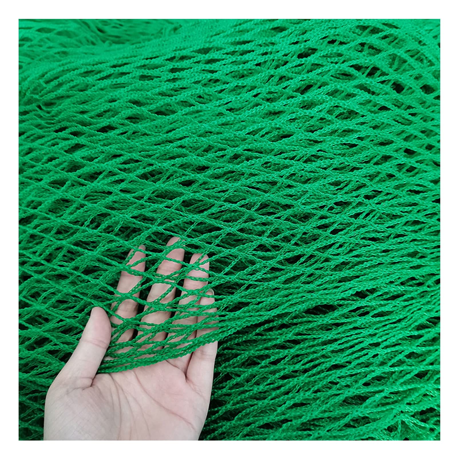 Lanrui 3x3m Green Golf Training Practice Nets, Safe Net, Heavy Duty Impact Mesh Netting, Golf Practice Net, Sports Ground Practice Fence rope netting (Size : 3m X 3m)