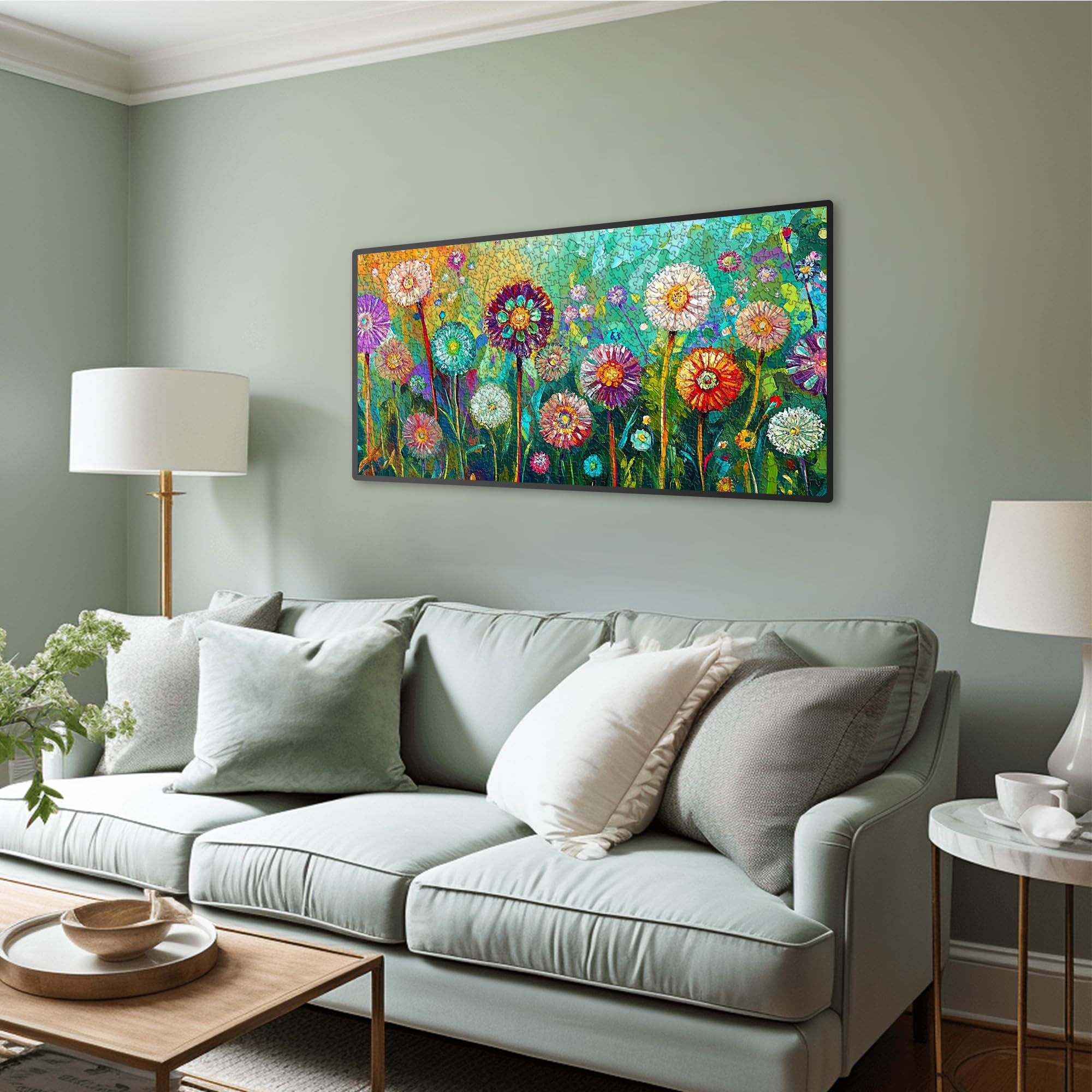 Ginfonr 1000 Piece Jigsaw Puzzles for Adults, DANDELION PLEDGE - Image 3