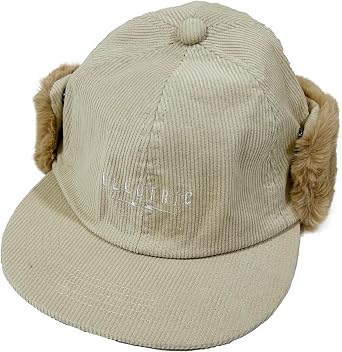 Electric Corduroy Boa Flat Cap Hat CORDUROY BOA FLAT CAP TAN E24FC13, tan