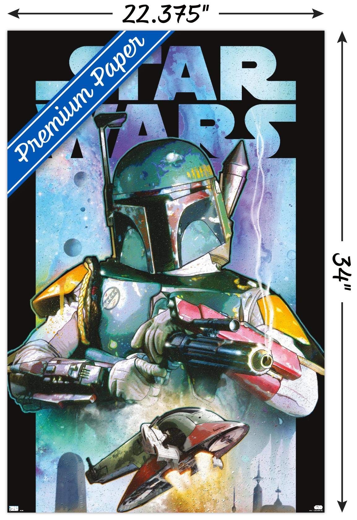 Amazon.co.jp: Trends International スター・ウォーズ:佐賀ボバ