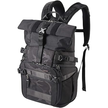Amazon Co Jp Hakuba Sgwpr Mgm Gw Pro Red Camera Backpack Multi Gate M Roll Top Top And Bottom 2 Air Chambers Dual Side Access Black Cameras