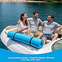 Vista 8 de VOS Tahoe Premium Ultra Oversized Floating Water Mat, Foam Water Floating Pad, Lily Pad - Perfect for Lake, Pool, Beach, Sports & Water Activities