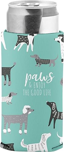 Karma, Dog Gifts - Enfriador de latas delgado, talla única