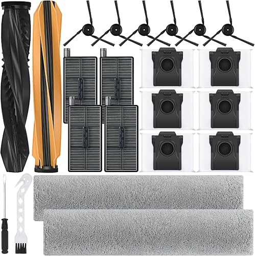 Lot de 22 accessoires pour robot aspirateur Dreame Aqua10 Ultra 