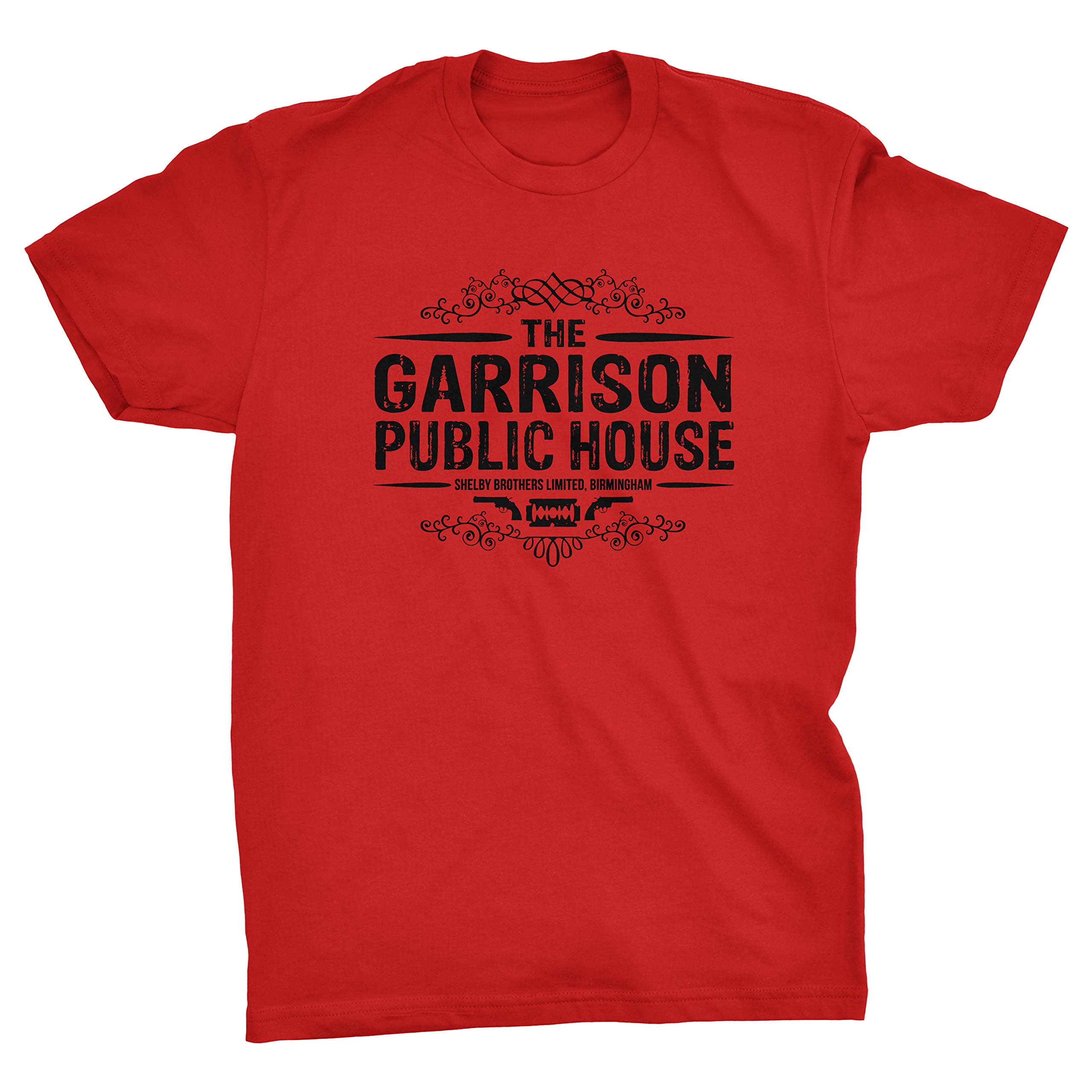 Viper The Garrison Public House Shelby Brothers Gangster T-Shirt (RED, L)