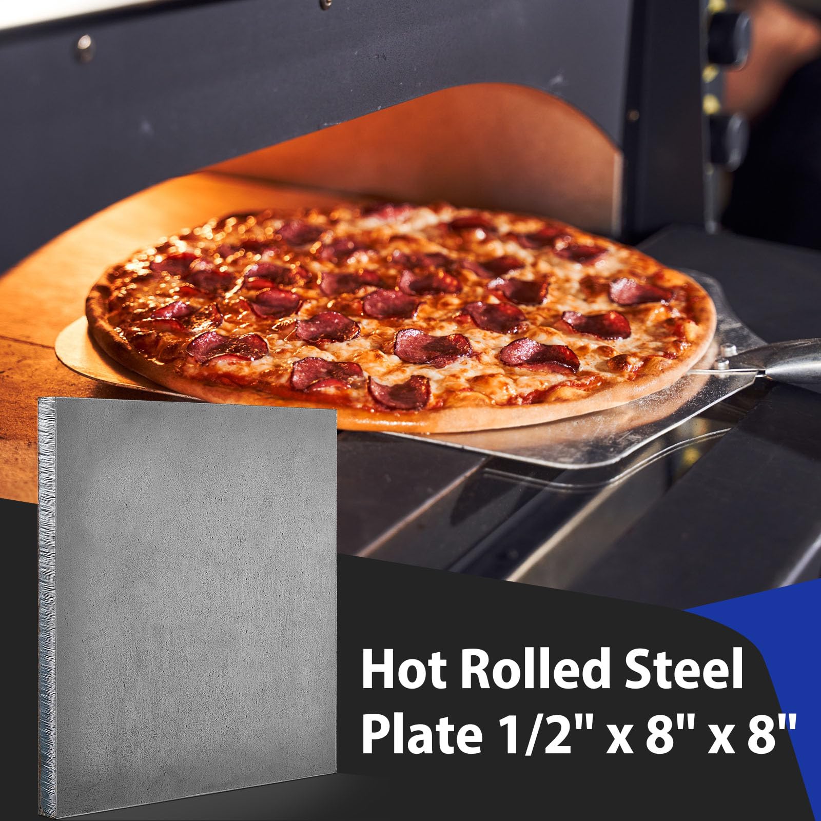 A36 Steel Plate - 8x8x1/2 Inch Hot Rolled Sheet -5