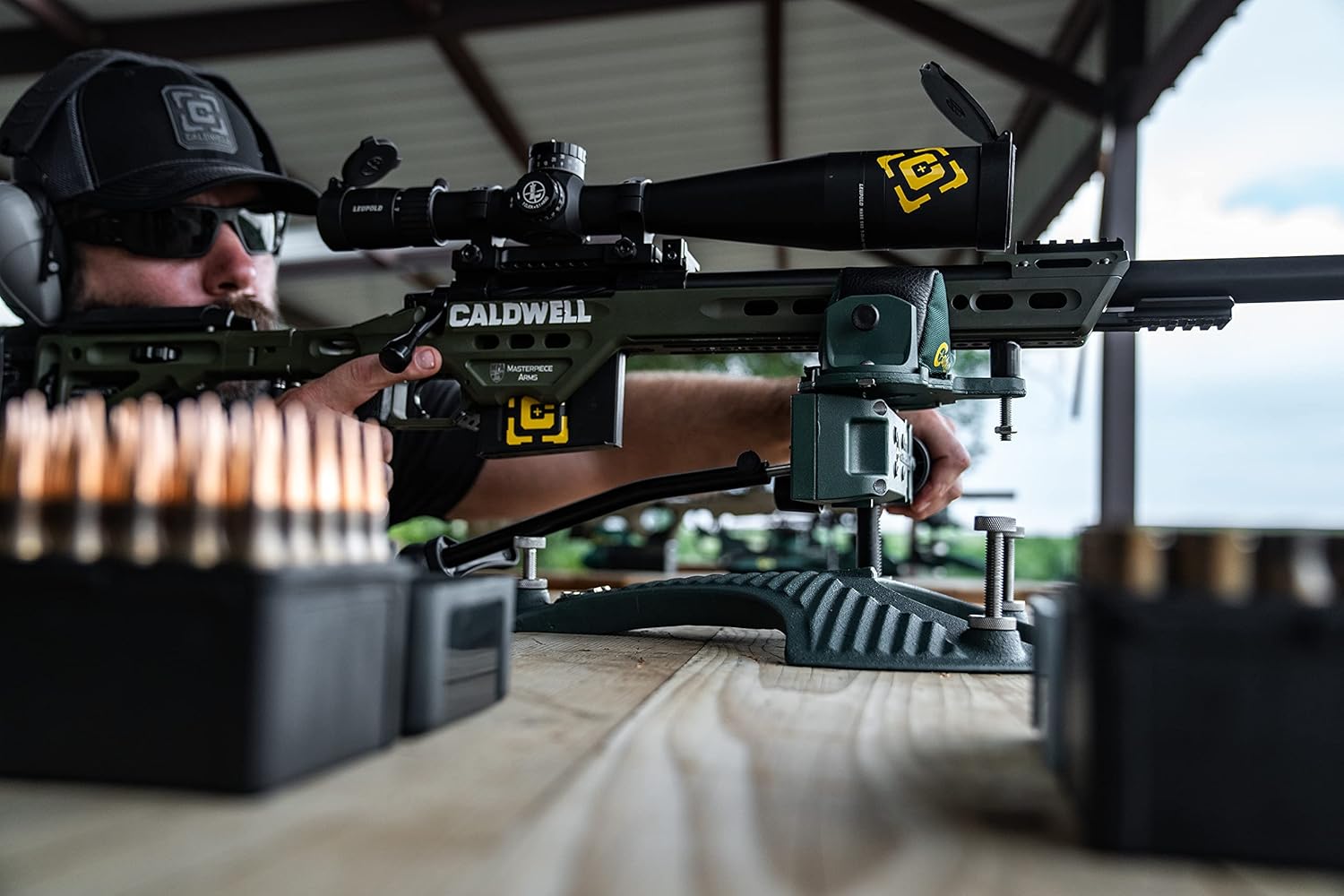 Caldwell Fire Control Full Length Rest Adjustable Ambidextrous Rifle Shooting Rest for Range, Sighting In, Shooting Stability : Archery Rests : Sports & Outdoors