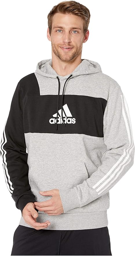 color block adidas hoodie