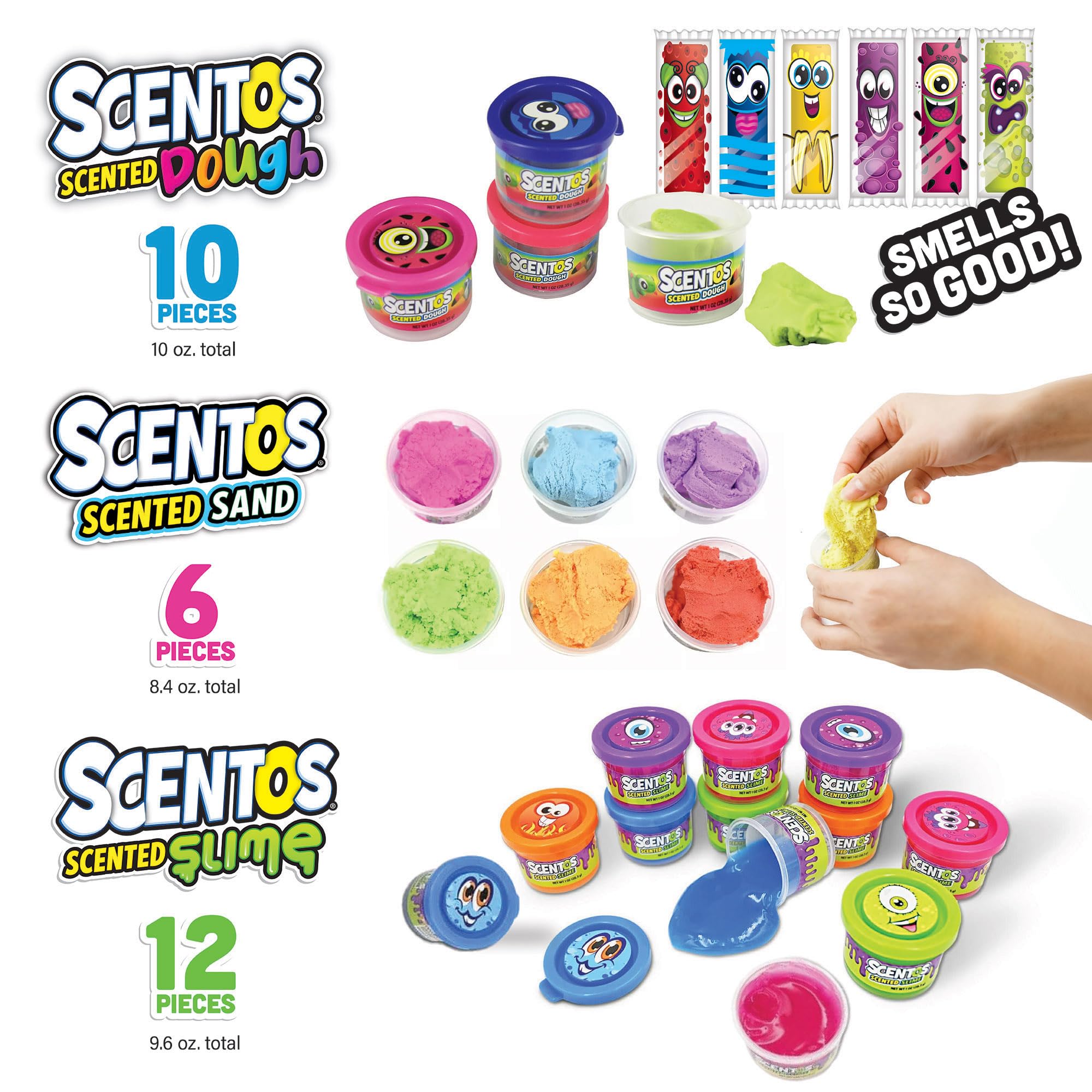 Scentos Scented Slime Dough and Compound Bundle