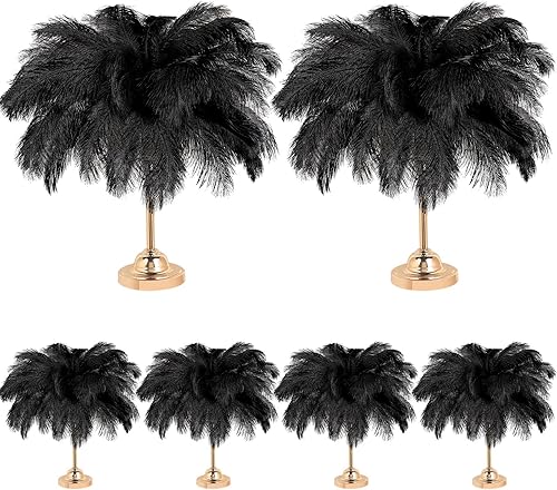 80 plumas de avestruz naturales grandes de 14 a 16 pulgadas a granel para manualidades, boda, fiesta, centro de mesa, jarrón