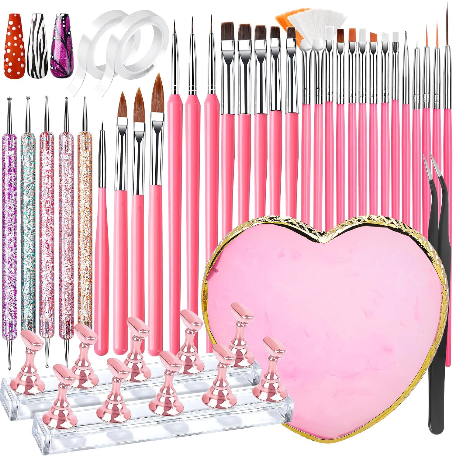 FANDAMEI Nail Art Tools Kit for Creative Nail Design