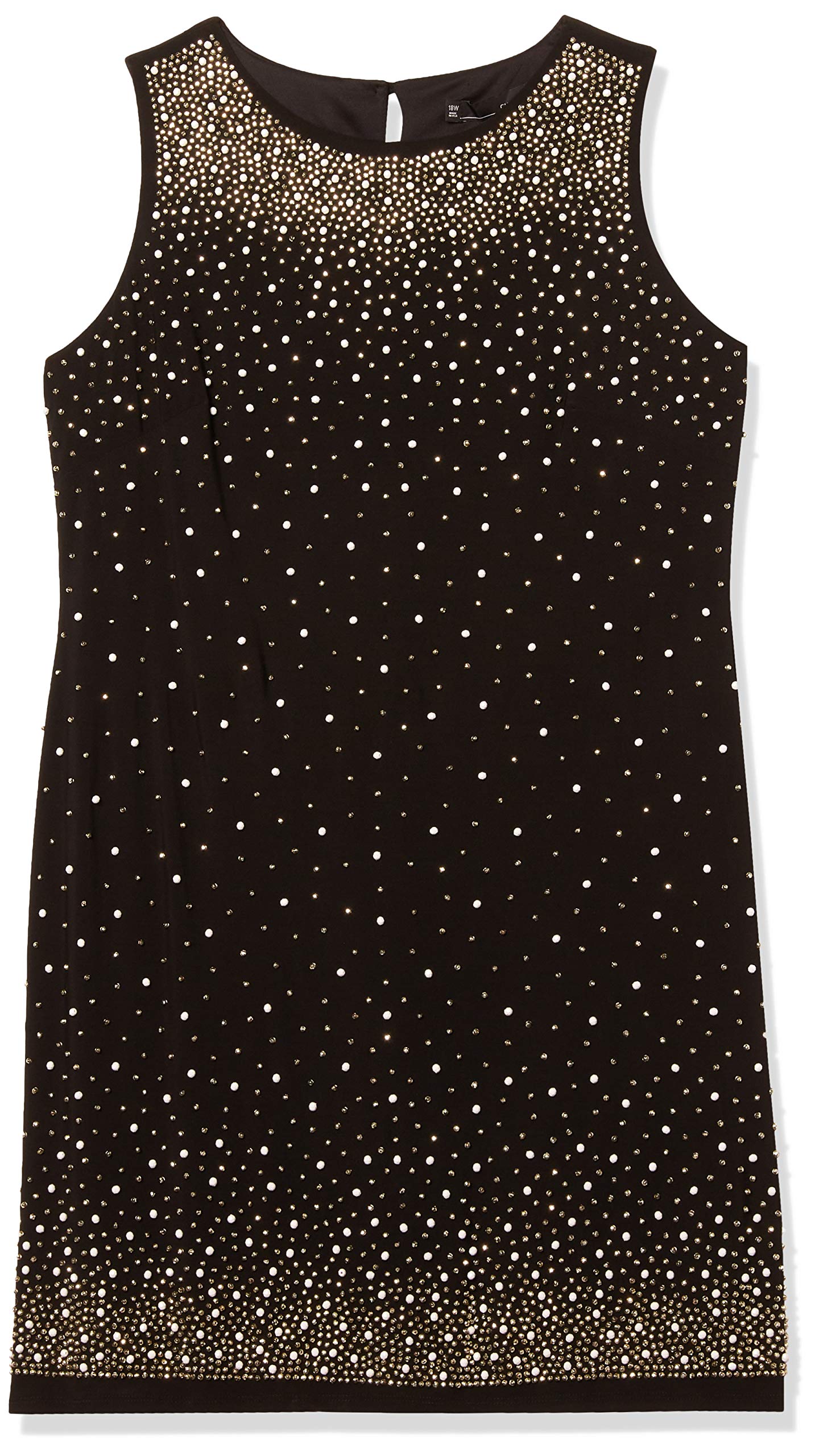 Chetta B Women's Plus Size Beaded Dress