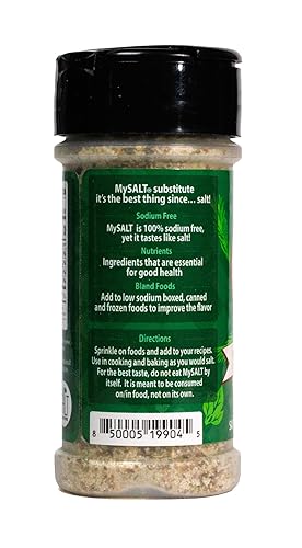 Miniatura 3 de MySALT Herb Garden - Mezcla de condimentos de hierbas sin sodio con un sabor salado, ingredientes limpios, sin amargor, coctelera de 3 onzas