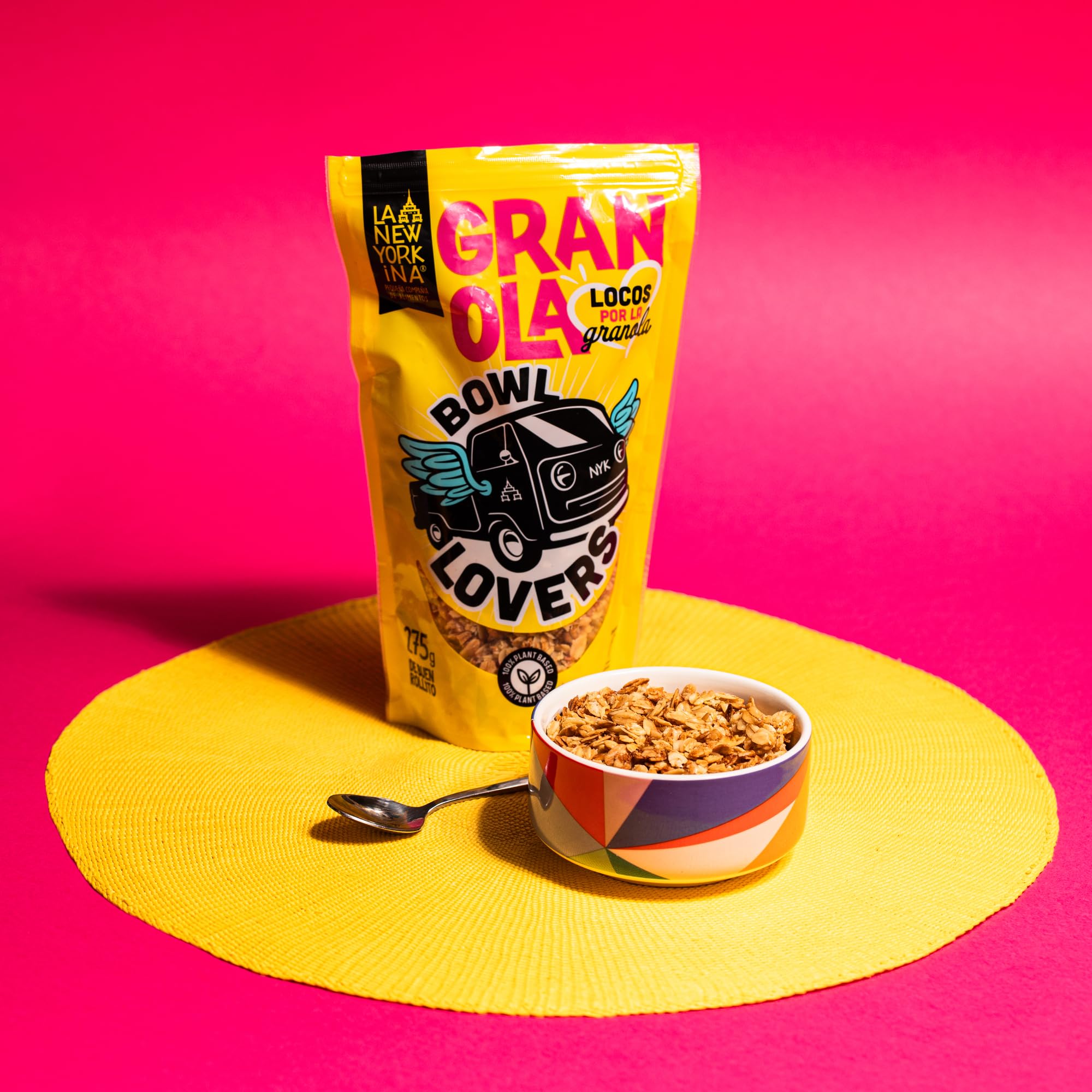 La Newyorkina Granola Bowl Lovers 275g Con Sirope de Agave
