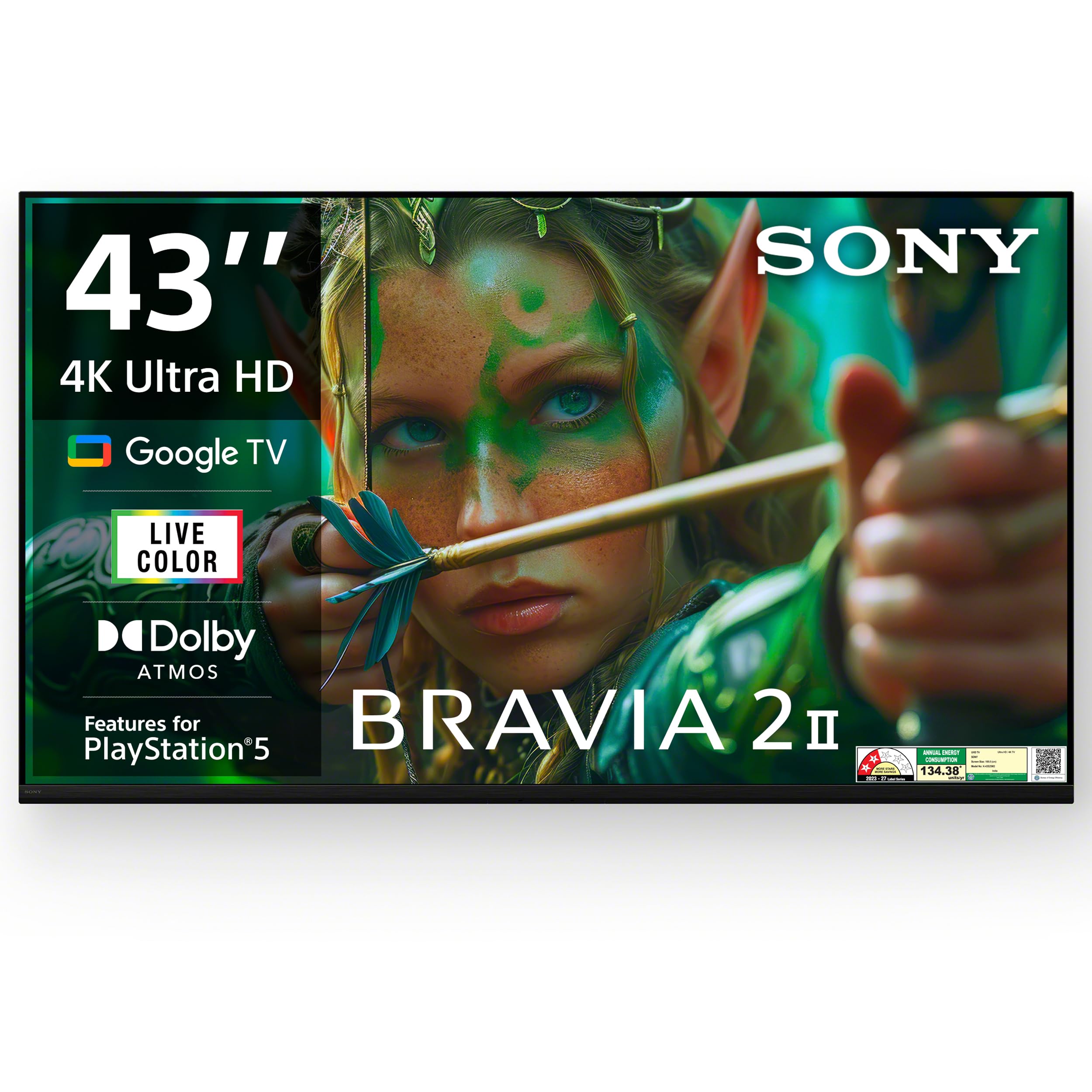 Sony 108 cm (43 inches) BRAVIA 2M2 Series 4K Ultra HD Smart LED Google TV K-43S25M2-image-40