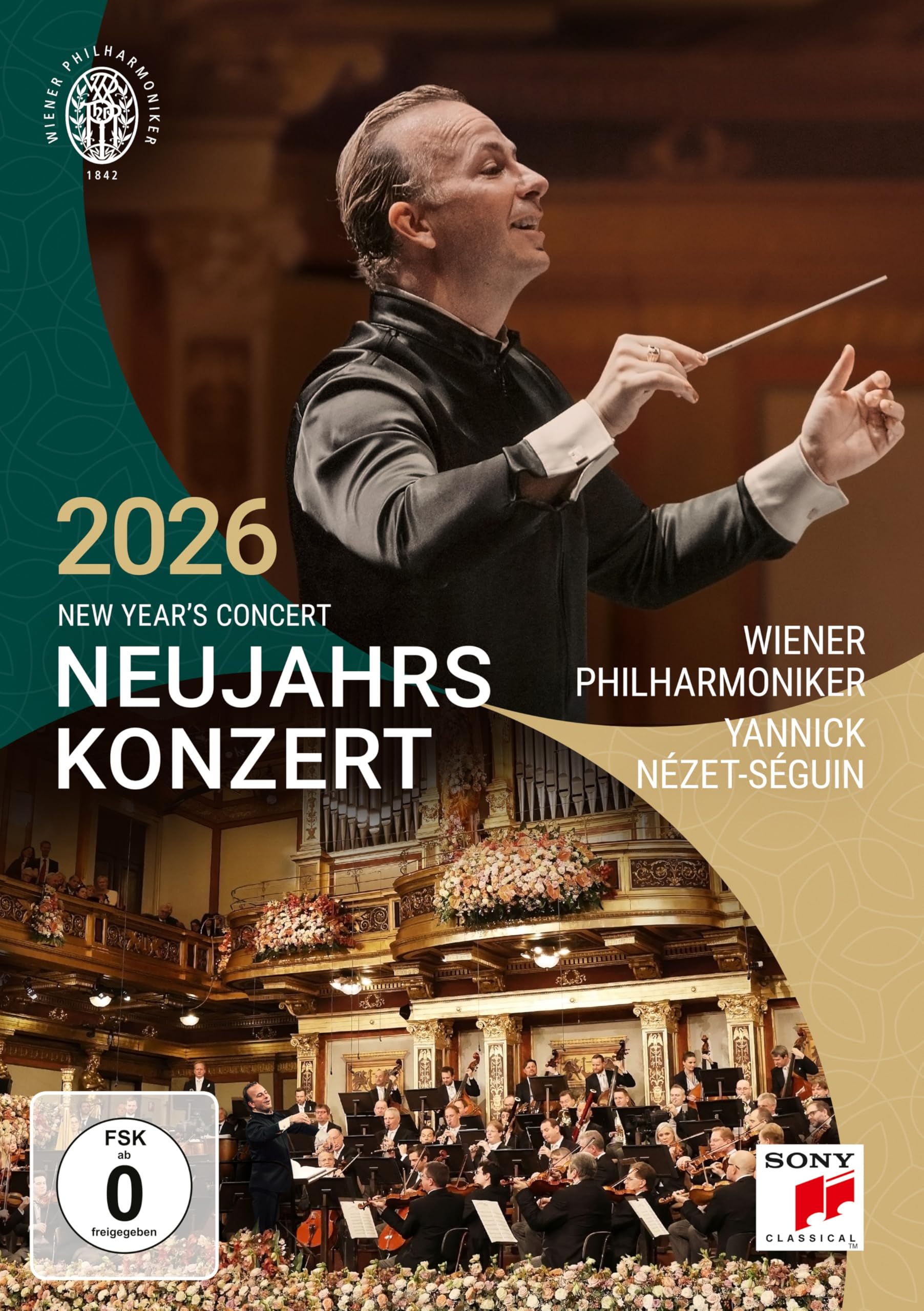New Year's Concert 2026 - Wiener Philharmoniker (Nezet-Seguin) [E] DVD
