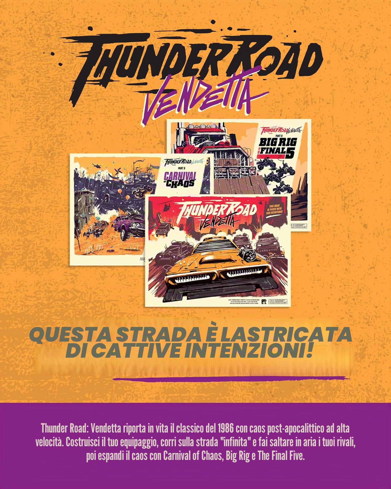 Restoration Games Thunder Road: Vendetta Carnival of Chaos Expansion