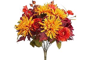 Artificial Autumn Floral Arrangements for Grave Decoration