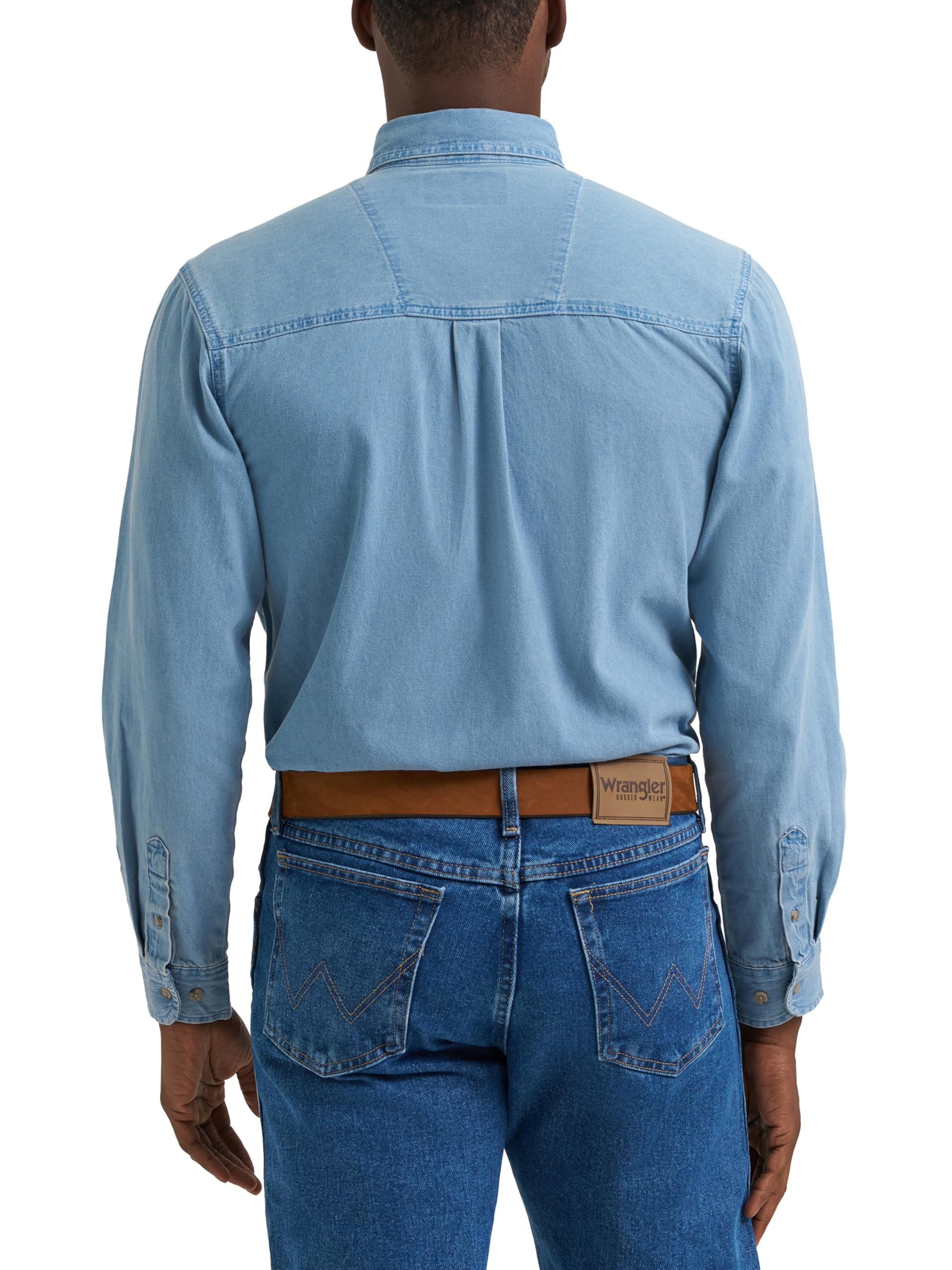 Wrangler Denim Shirt Camisa Vaquera Hombre (Pack de 1)