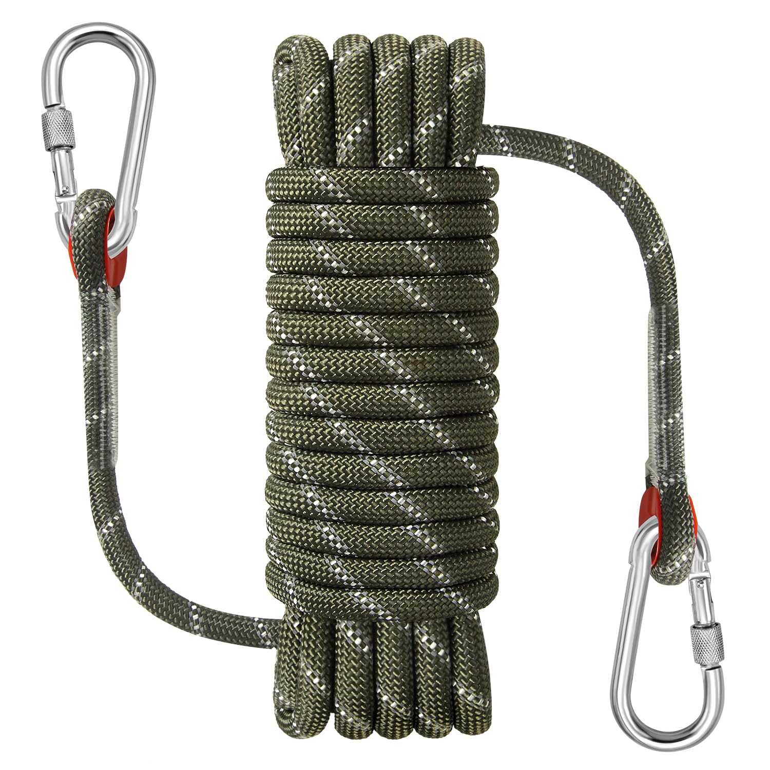 NorthPada Boot Marine Seil für Bootfahren, Angeln, Rafting, Camping, Wandern, Jagen, Festmachen, Schwimmen, Anker, Andocken, Rettung, Knoten Praxis Nylon/Polyester mit Haken