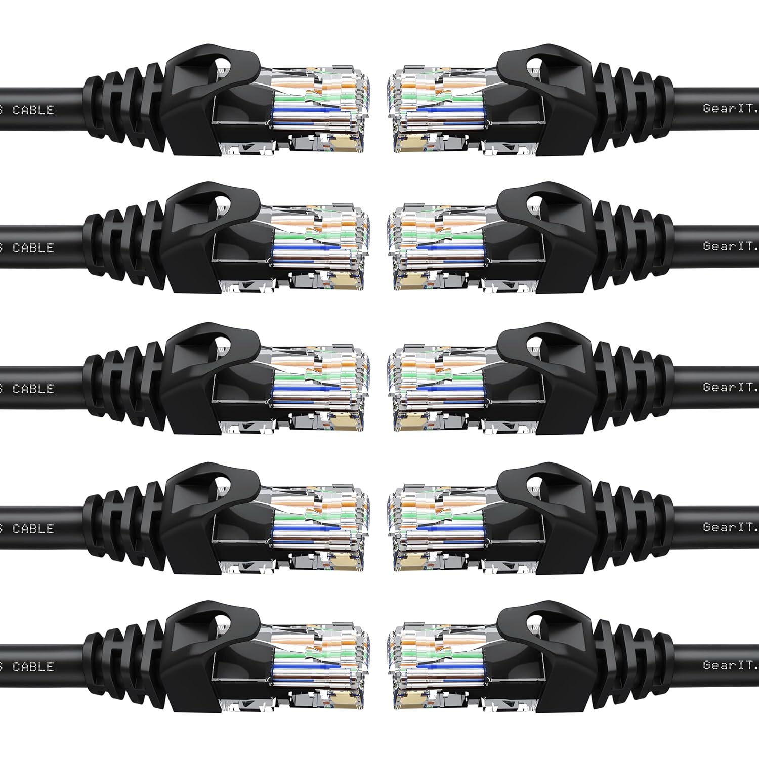 GearIT Cat6 Cable 0.5 ft 6 in Cat6 Cable, Cat 6