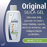 Vista 2 de Hübner - Gel de sílice original de 17 fl oz / 16.9 fl oz, paquete de 6, para cabello, piel, uñas y tejido conectivo, fórmula de gel de sílice