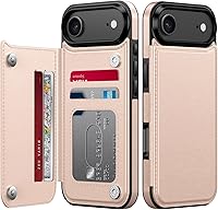 Vista 681 de LETO para iPhone 15 Pro Funda tipo cartera - Tapa tipo folio con patada - Diseños de moda - Tarjetero - Funda protectora para mujeres y niñas - 6.1
