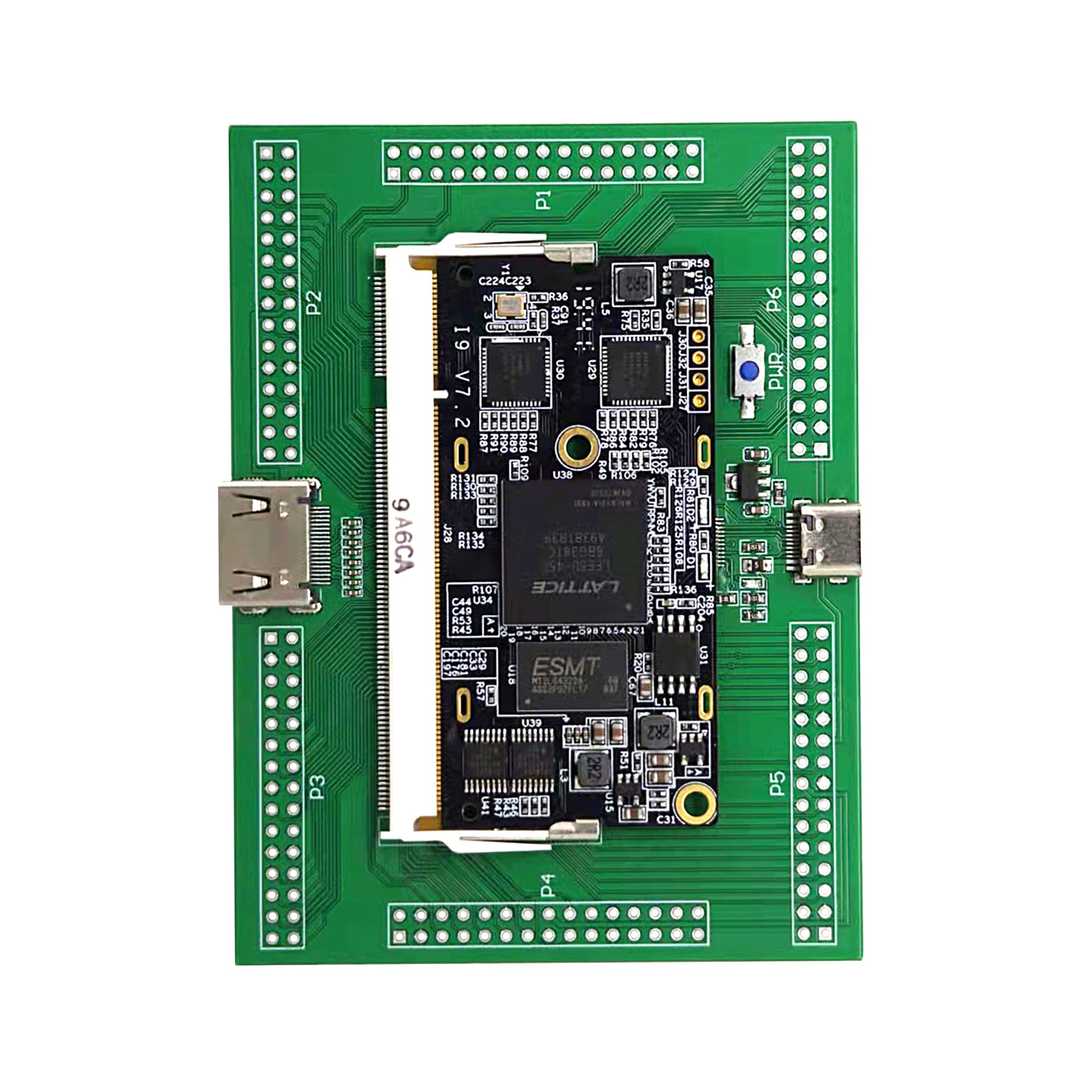 Amazon.co.jp: Lattice ECP5 FPGA RISC-V 開発ボード Colorlight i5 i9