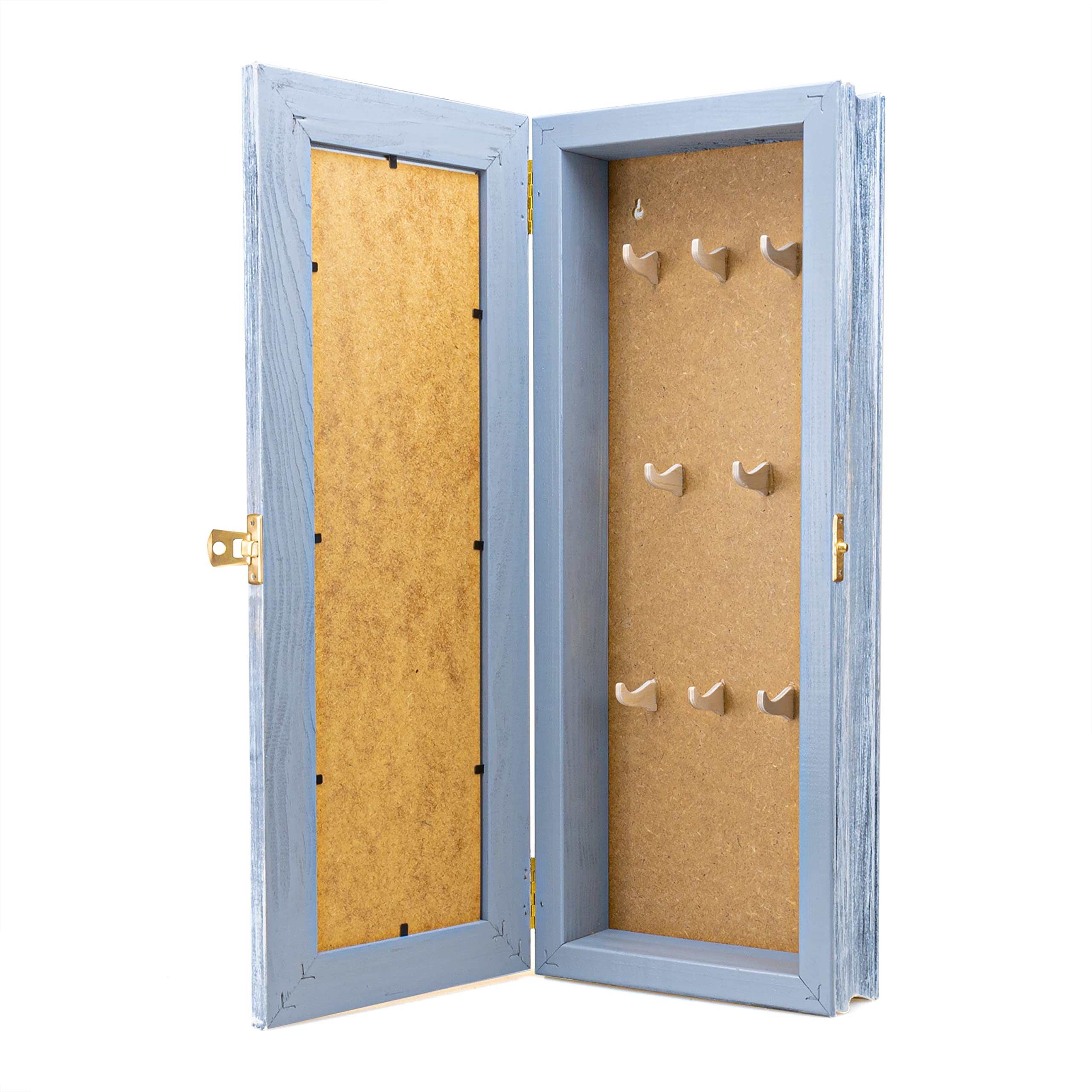 Armadietto con ganci a muro, portachiavi a muro, organizer per portachiavi a muro, portachiavi a parete, decorazioni da parete, decorazioni per la casa d'epoca, SKP-F18VB