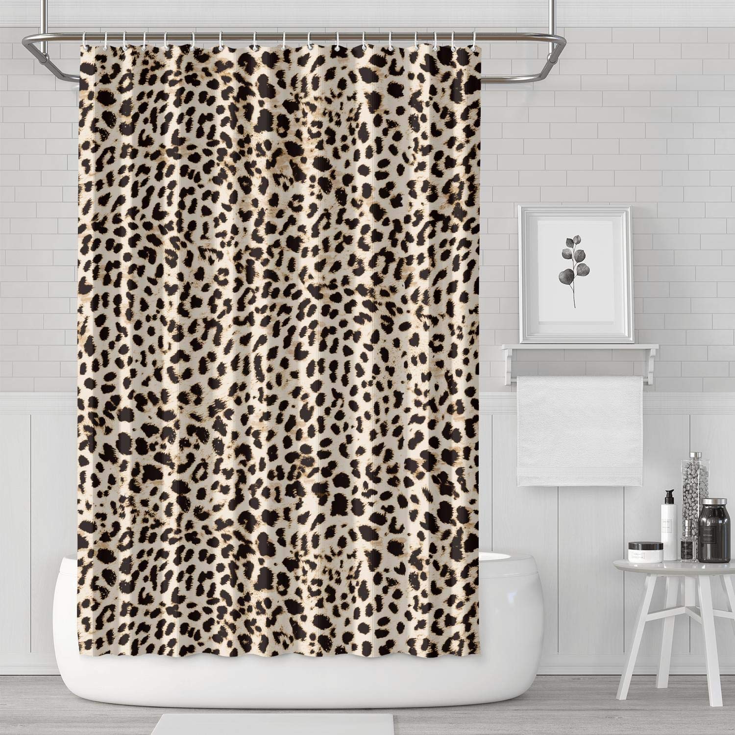 Cheetah Print Shower Curtains Curtains & Drapes 2023