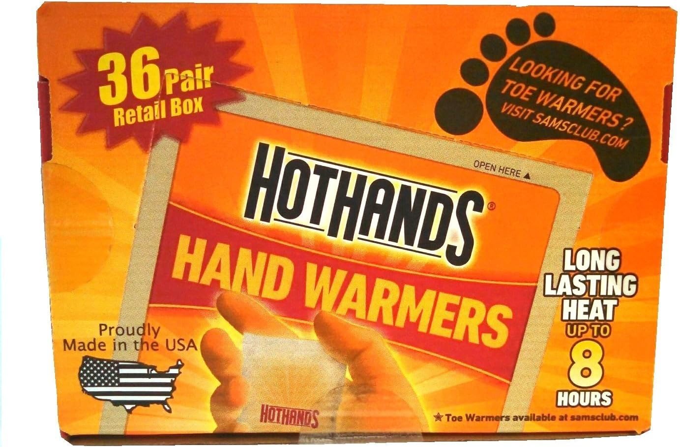 HotHandS Hand Warmer (36) Pairs