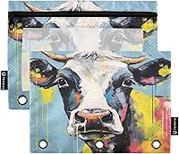 Vista 23 de Estuche para lápices ondulado de mármol morado se adapta a carpetas estándar de 3 anillas, bolsa de lápices con cremallera con ventana transparente