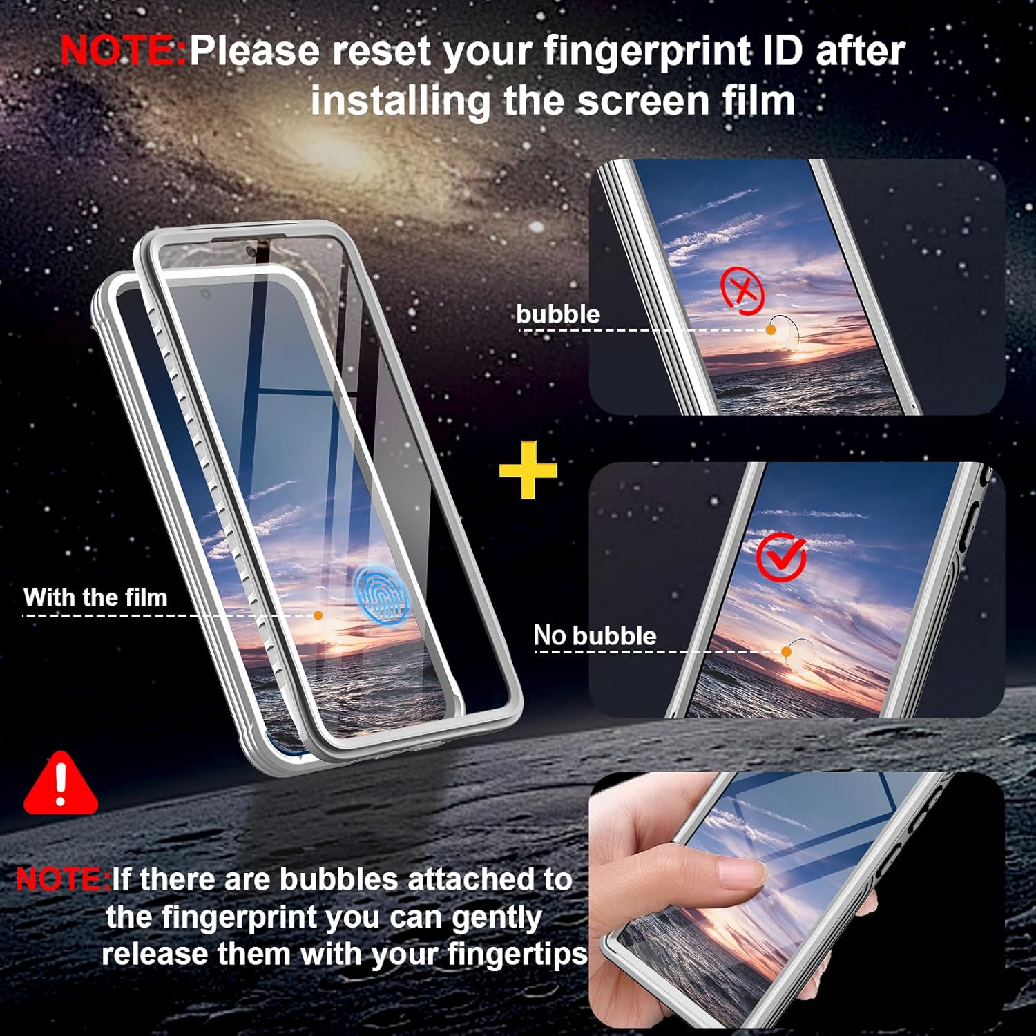 Hekodonk for Samsung Galaxy S25 Case Glitter,Compatible with MagSafe[Built-in Tempered Glass Screen Protector & Camera Lens Protection] Full Body Shockproof Protective Bling Phone Case,Gray