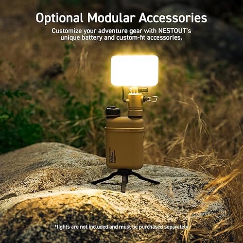 Miniatura 10 de ELECOM NESTOUT Banco de Energía Resistente, Cargador para Exteriores de 15000mAh, Carga Rápida USB C de 32W PD, Resistente al Agua IP67, Resistente