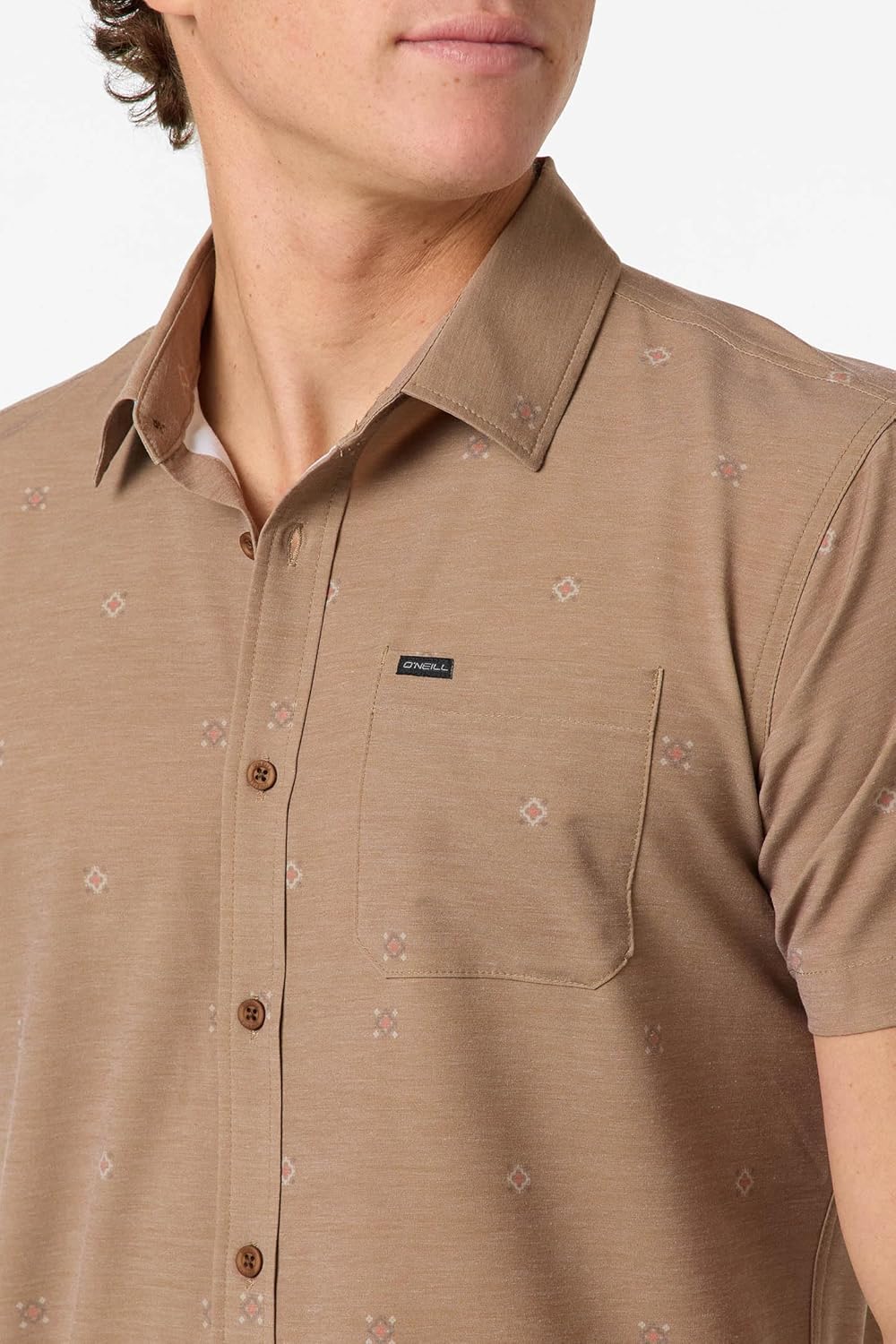 O’Neill Men’s TRVLR UPF Traverse Standard Fit Shirt | UPF 50+ Sun Protection, Hyperdry Moisture Wicking