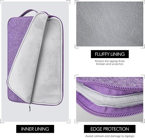 Miniatura 2 de MicaYoung Funda protectora para portátil de 15 pulgadas con bolsillo frontal retráctil con asa de transporte para MacBook Pro A17071990 de 15