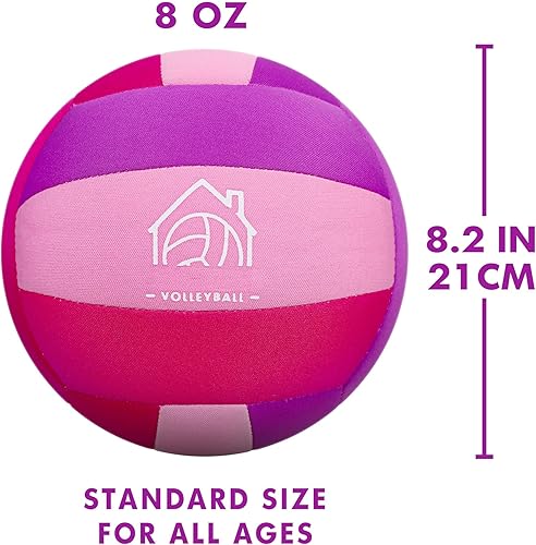 Miniatura 7 de Balones de voleibol suaves para interiores para practicar dentro de la casa y el patio, voleibol seguro y silencioso para niñas, niños, jóvenes,