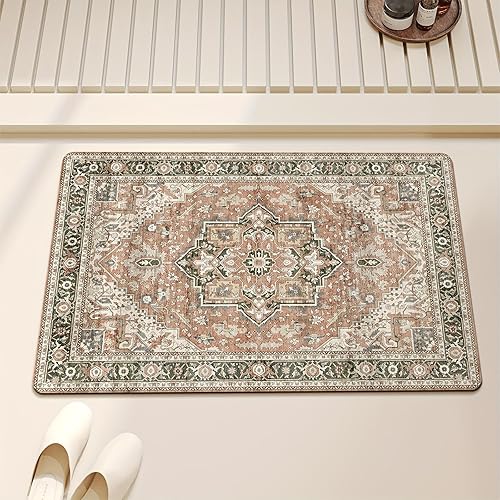 Miniatura 3 de Carpet, Water Absorbing Non-Slip for Bathroom, Front Door, Next to Sink - Traditional 20x32