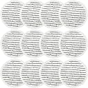 12 Pack Replacement Steam Mop Pads for Shark S8201 S7001 S8001 S7201 S7000AMZ S7000 S7005 S7020 S7001C Steam Mop, Steam & Scrub All-in-One Scrubbing and Sanitizing, Dirt Grip Scrub Washable Pad