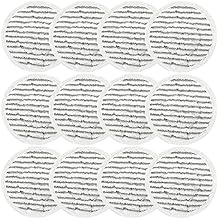 12 Pack Replacement Mop Pads for Shark Steam Mop S8201 S7001 S8001 S7201 S7000AMZ S7000 S7005 S7020 S7001C Steam Mop, Scru...
