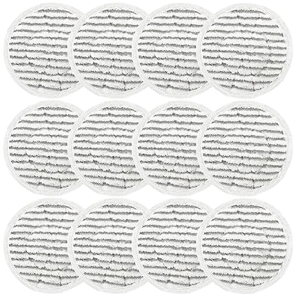 12 Pack S7001 Pads Replacement Steam Mop Pads for Shark S7001 S8201 S7000AMZ S8001 S7000 S7001TGT S7005 S7020 Series Steam Mop Pads,Steam & Scrub All-in-One Scrubbing Mop Pads,Compare Part #:XKITP7000