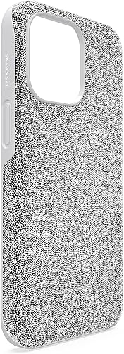 Miniatura 3 de Swarovski Funda alta para iPhone 13 Pro, con parachoques integrado, cristales de Swarovski plateados parte de la colección Swarovski High