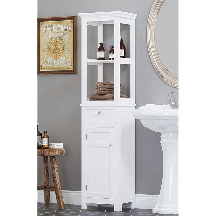 Buy Spirich Home Bathroom Freestanding Storage with Two Tier