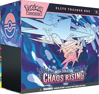Pokémon TCG: Mega Evolution—Chaos Rising Elite Trainer Box - Amazon product rated Grade A