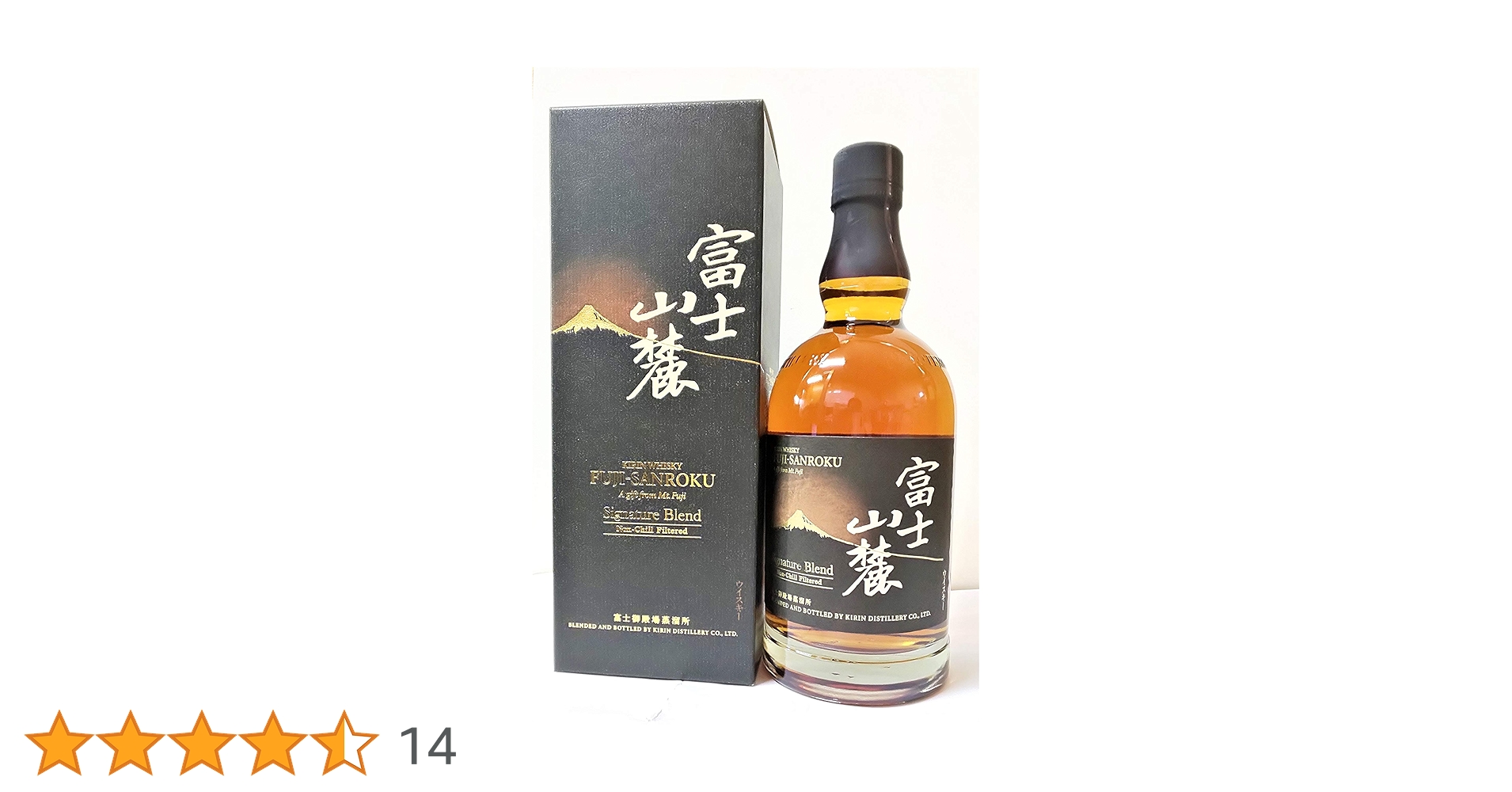 富士山麓　700ml 12本 Amazon.co.jp: Kirin Mt. Fuji Whiskey, Matured in Barrel, 50