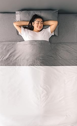 Miniatura 4 de Chanasya Juego de sábanas clásicas de lino sintético ultra suaves y lujosas texturizadas de alta calidad, poliéster hipoalergénico, 1 sábana