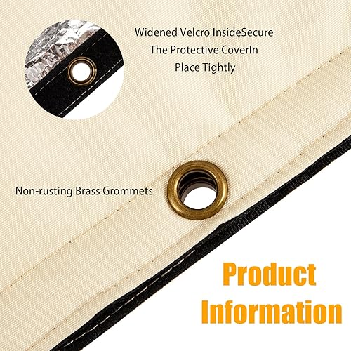 Miniatura 10 de Cubierta para prevención de reflujo, cubierta de aislamiento de tubería, cubierta de bomba de cabezal de pozo, cubierta de válvula de rociador para