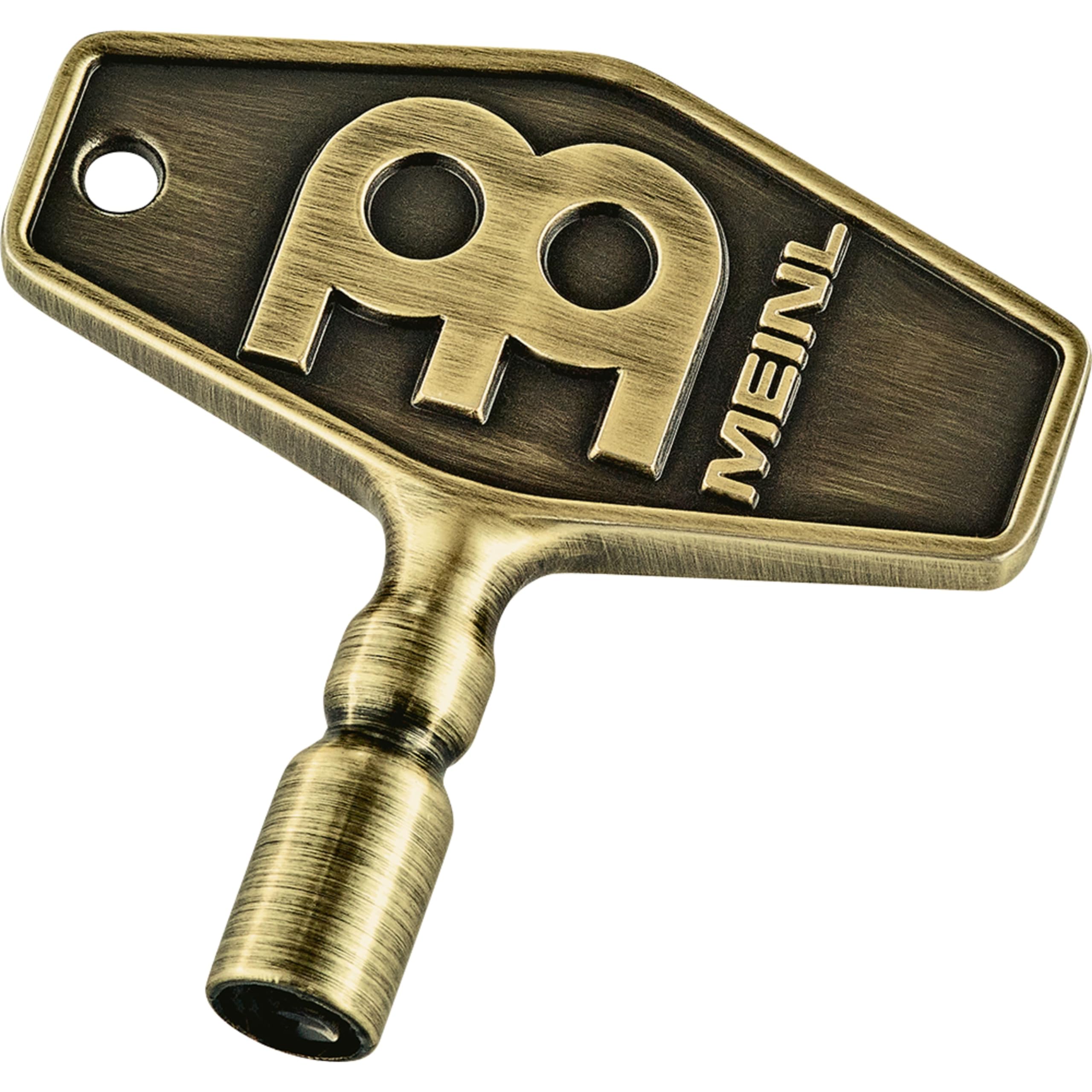 Meinl Cymbals Byzance Clé de batterie avec poignée large — Finition bronze antique (MBKB)