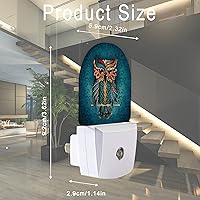 Vista 14 de Luz nocturna de béisbol, línea de puntada de bola, juegos de pelotas deportivas, enchufable, luces nocturnas LED para decoración de habitación